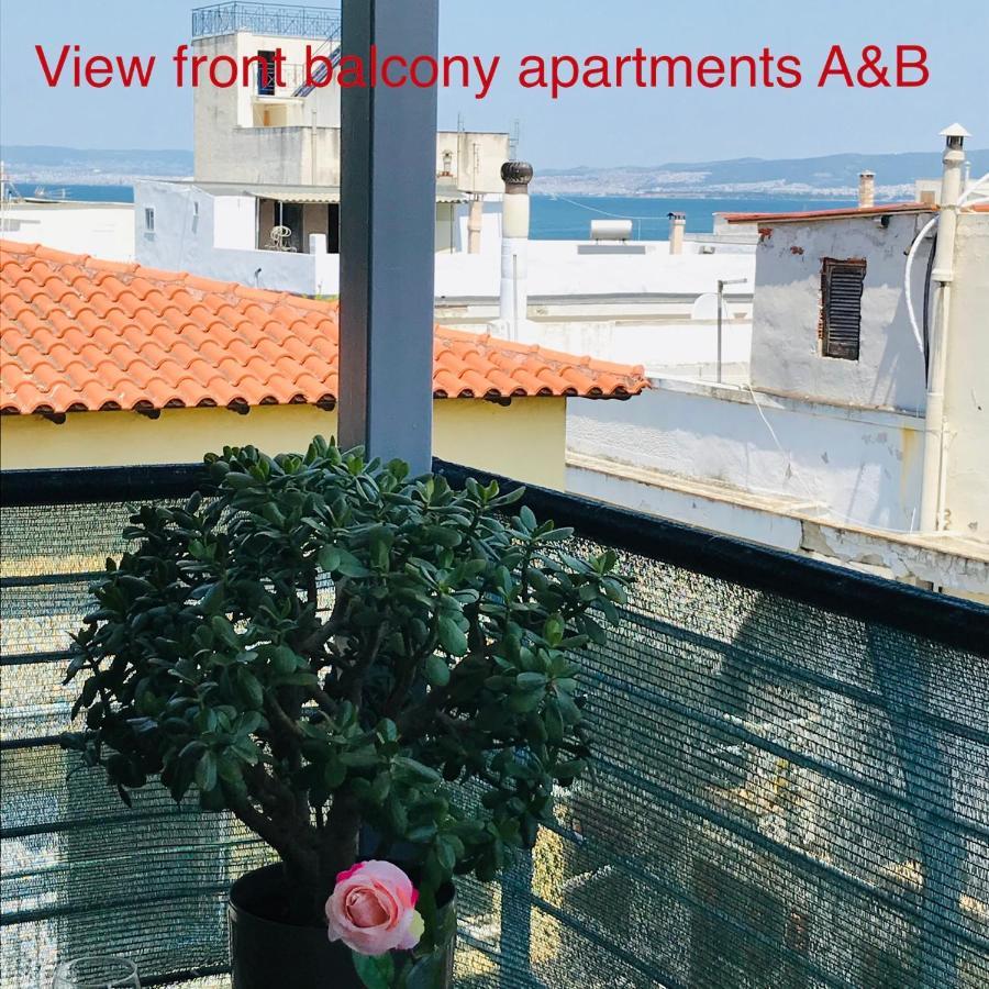 Side Sea View Apartment Néoi Epivátai Eksteriør bilde